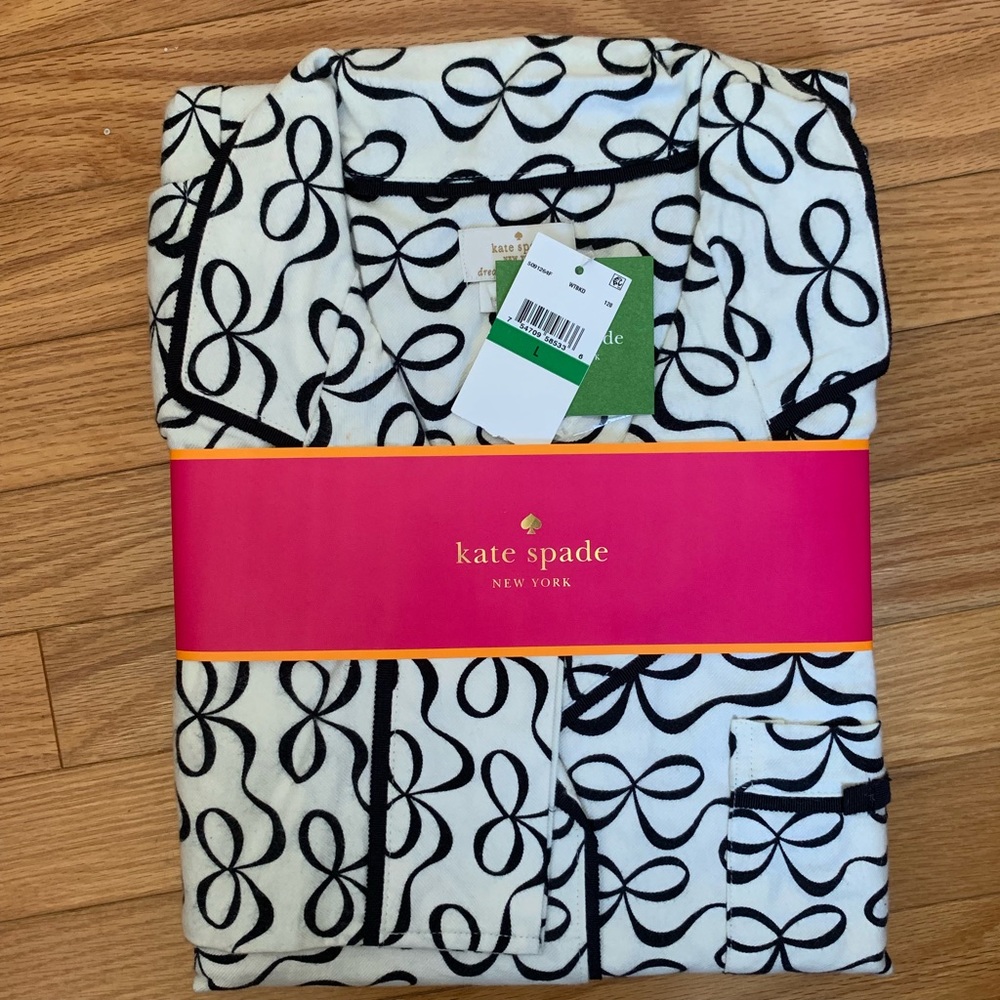 Kate Spade Flannel Pajama Set